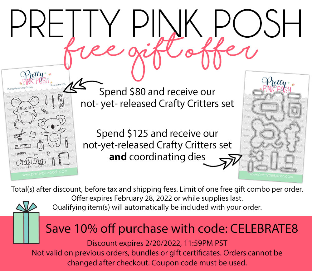 Pretty Pink Posh: February 2022 Release Now Available + Free Gifts