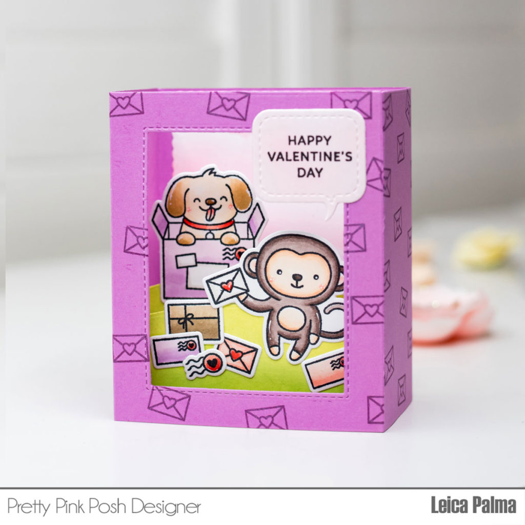 Pretty Pink Posh: Valentine's Day Box Card