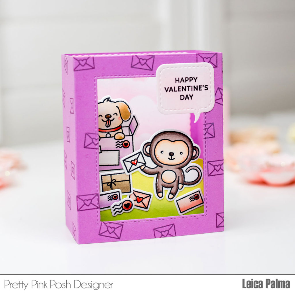 Pretty Pink Posh: Valentine's Day Box Card