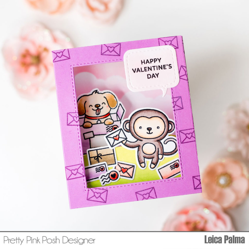 Pretty Pink Posh: Valentine's Day Box Card