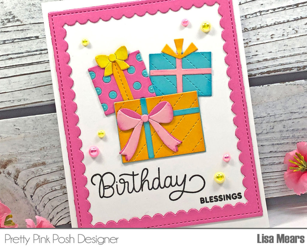 Pretty Pink Posh: Creating A Birthday Card with Die Cuts