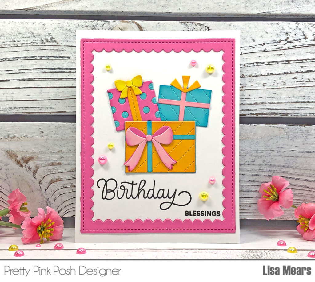 Pretty Pink Posh: Creating A Birthday Card with Die Cuts