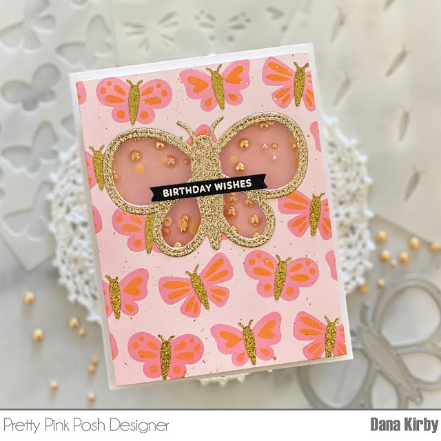 Pretty Pink Posh- March 2022 Stencils