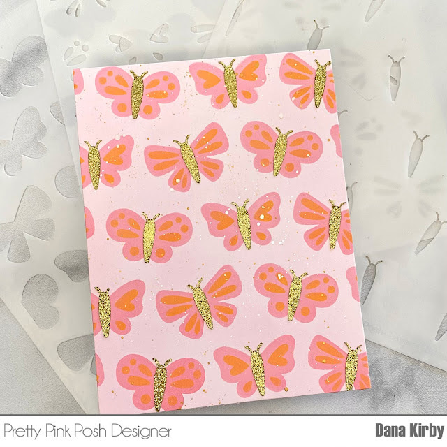 Pretty Pink Posh- March 2022 Stencils