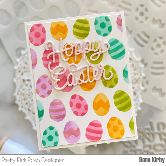 Pretty Pink Posh- March 2022 Stencils