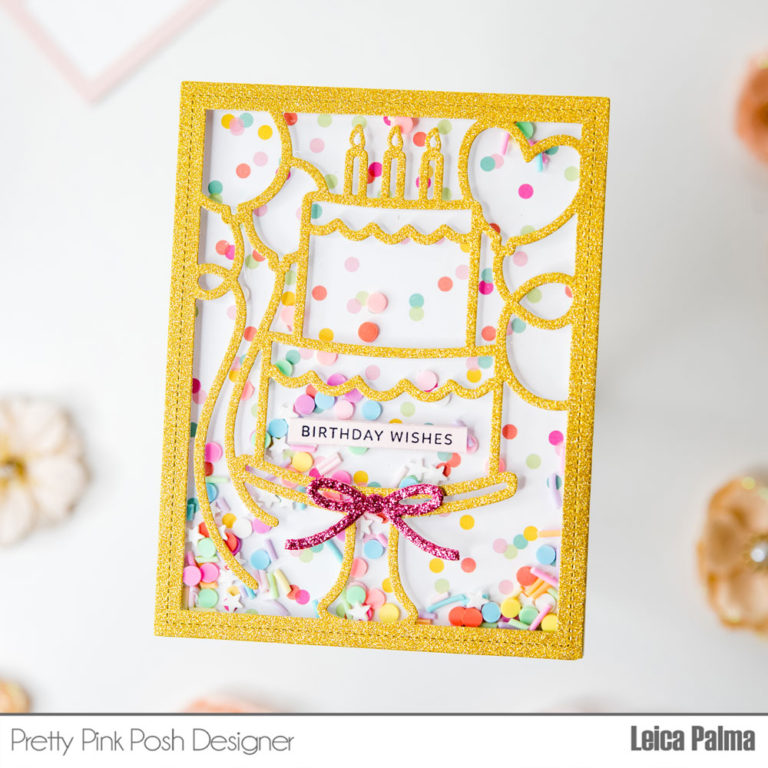 Simple Birthday Cake Shaker
