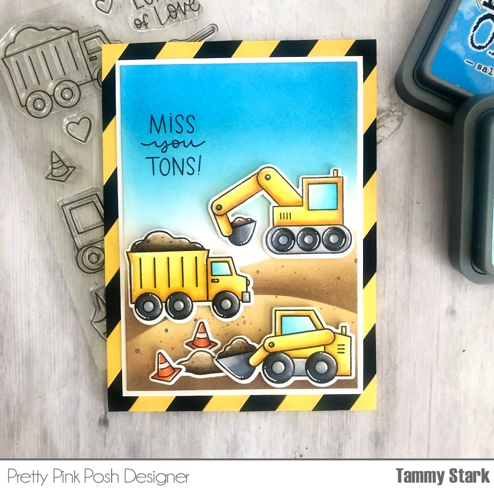 Pretty Pink Posh- Sneak Peek: Construction Trucks