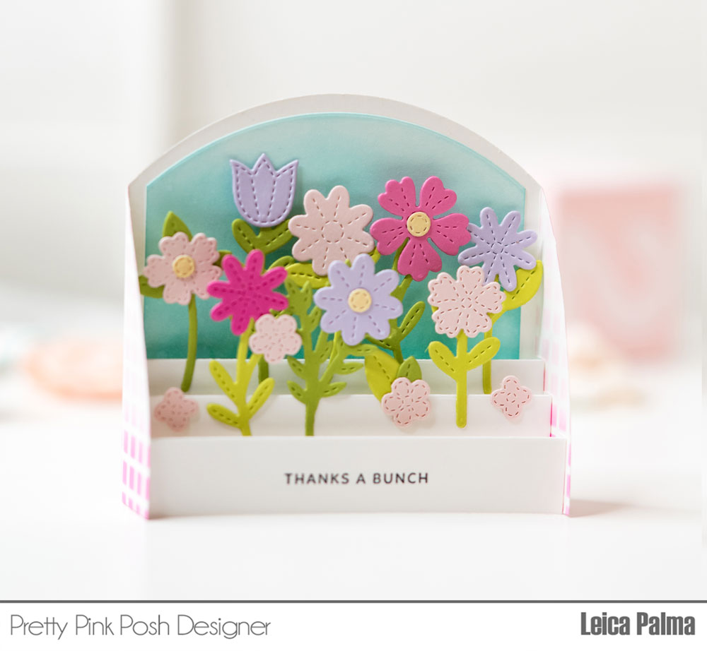 Pretty Pink Posh: 3D Spring Foliage 