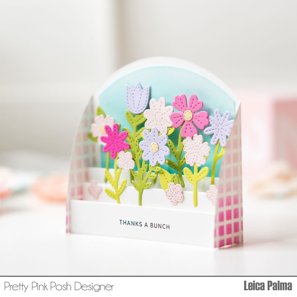 Pretty Pink Posh: 3D Spring Foliage 