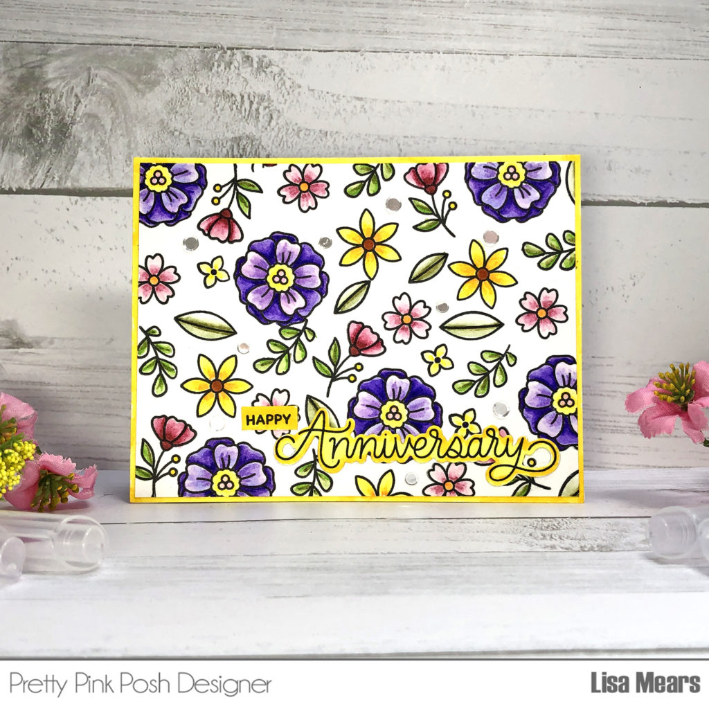 Floral Card with Zig Clean Color Markers + Video