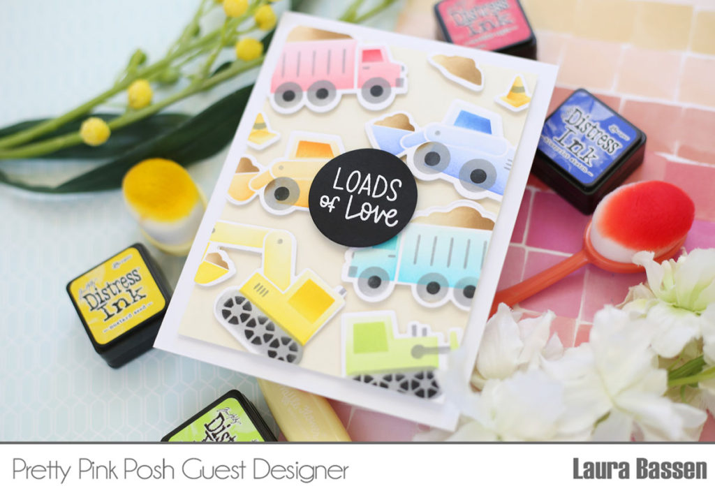 Pretty Pink Posh: Layered Stencils with Laura Bassen