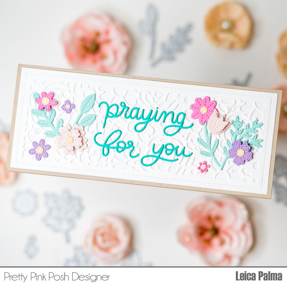 Pretty Pink Posh: Praying For You Slimline