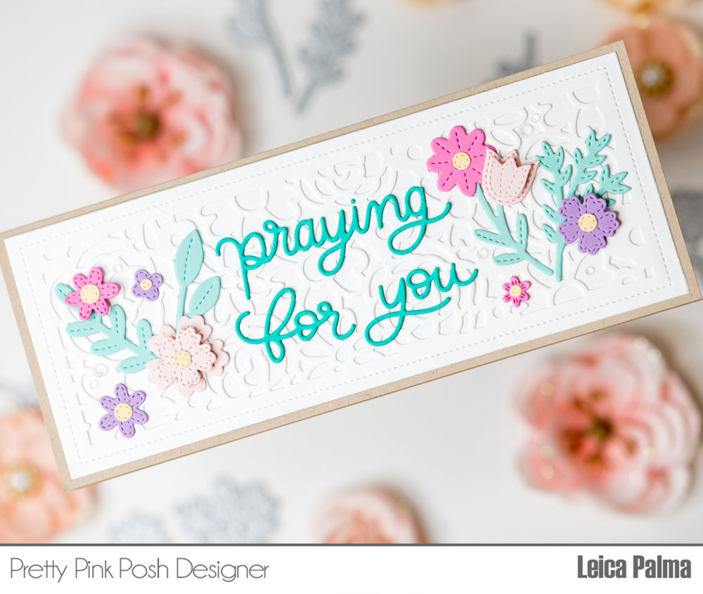 Pretty Pink Posh: Praying For You Slimline