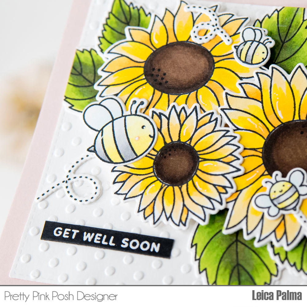 Pretty Pink Posh: Sunflowers & Bees