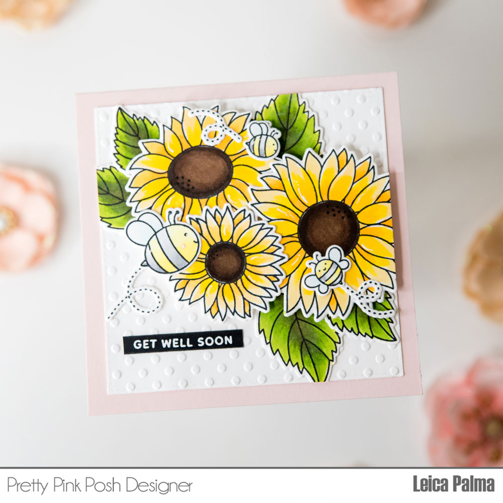 Pretty Pink Posh: Sunflowers & Bees