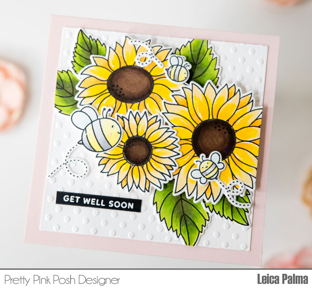 Pretty Pink Posh: Sunflowers & Bees