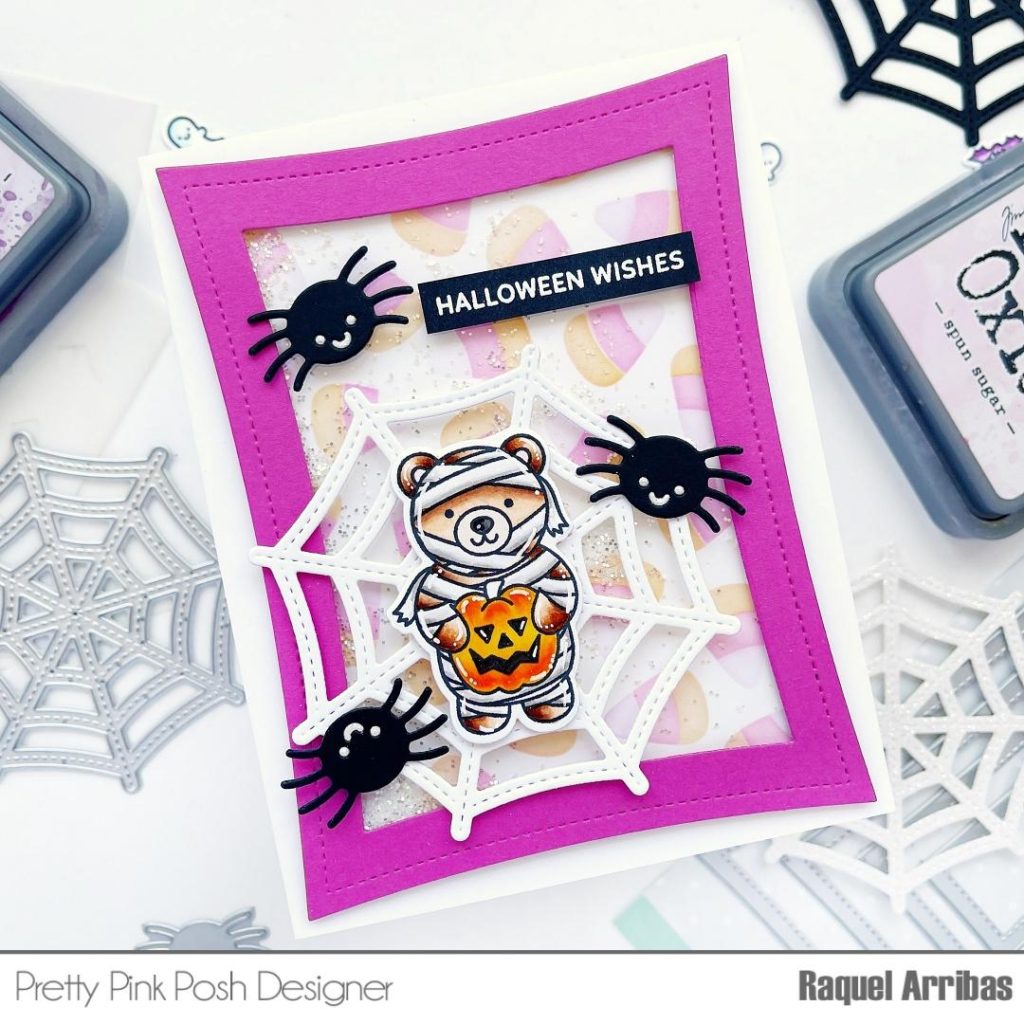 Pretty Pink Posh: Halloween Mummy Bear