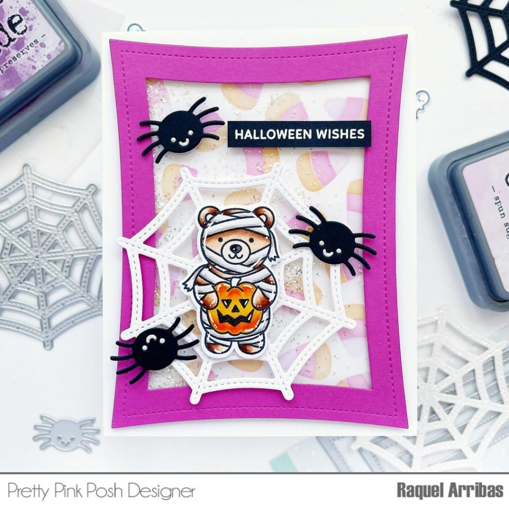 Pretty Pink Posh: Halloween Mummy Bear