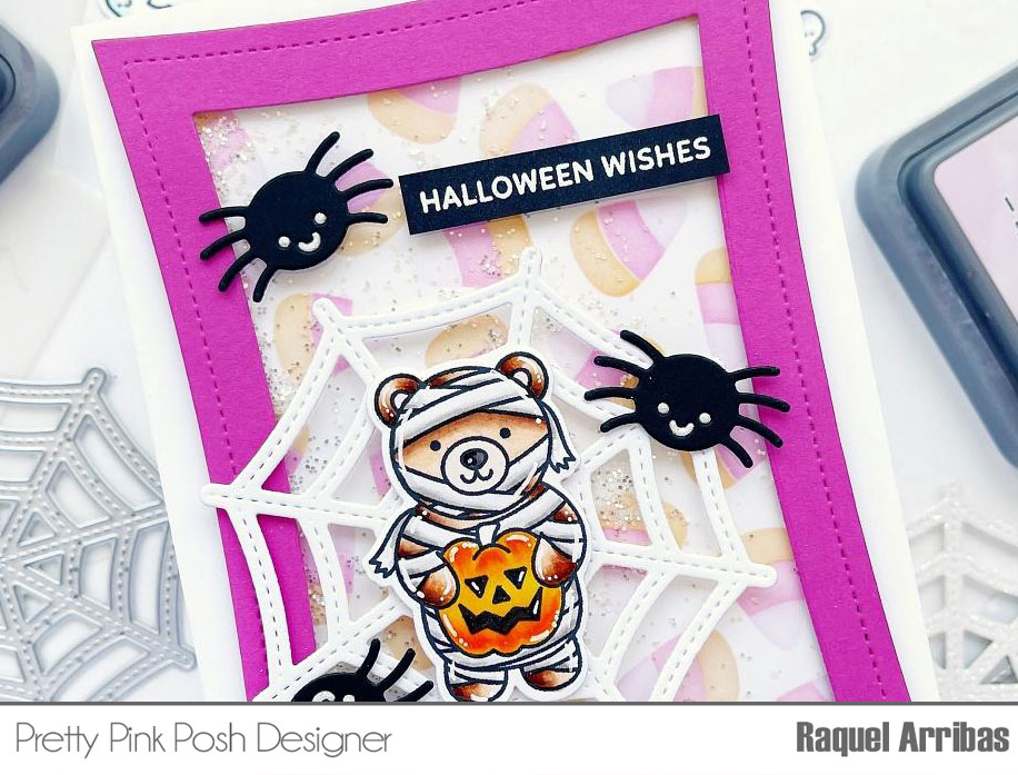 Pretty Pink Posh: Halloween Mummy Bear