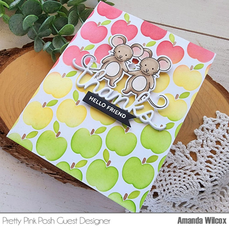 Colorful Layered Apples | Pretty Pink Posh