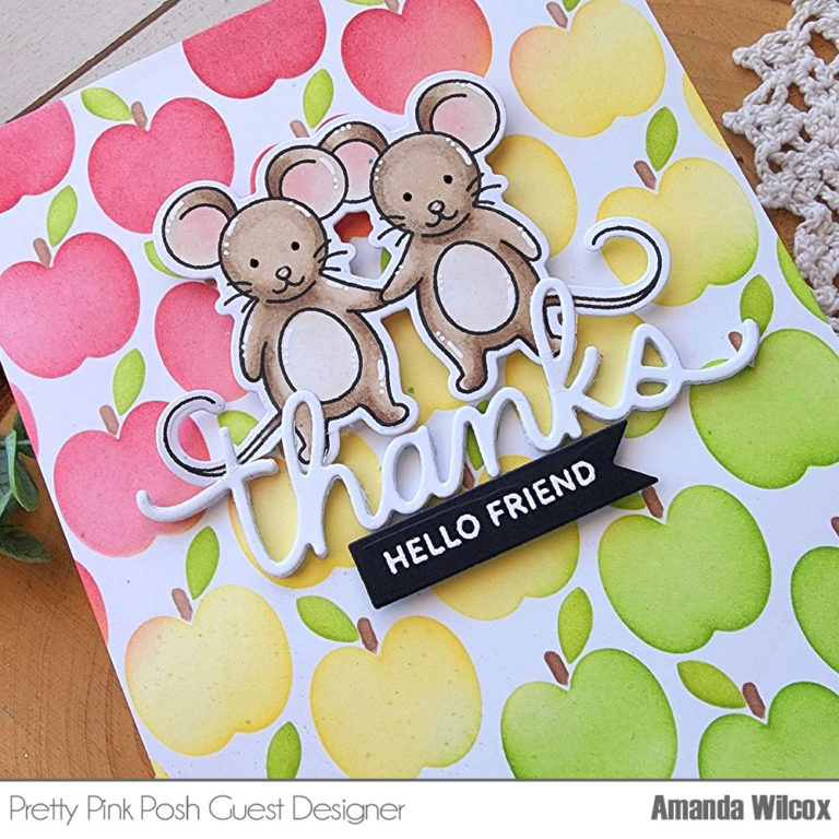 Colorful Layered Apples | Pretty Pink Posh