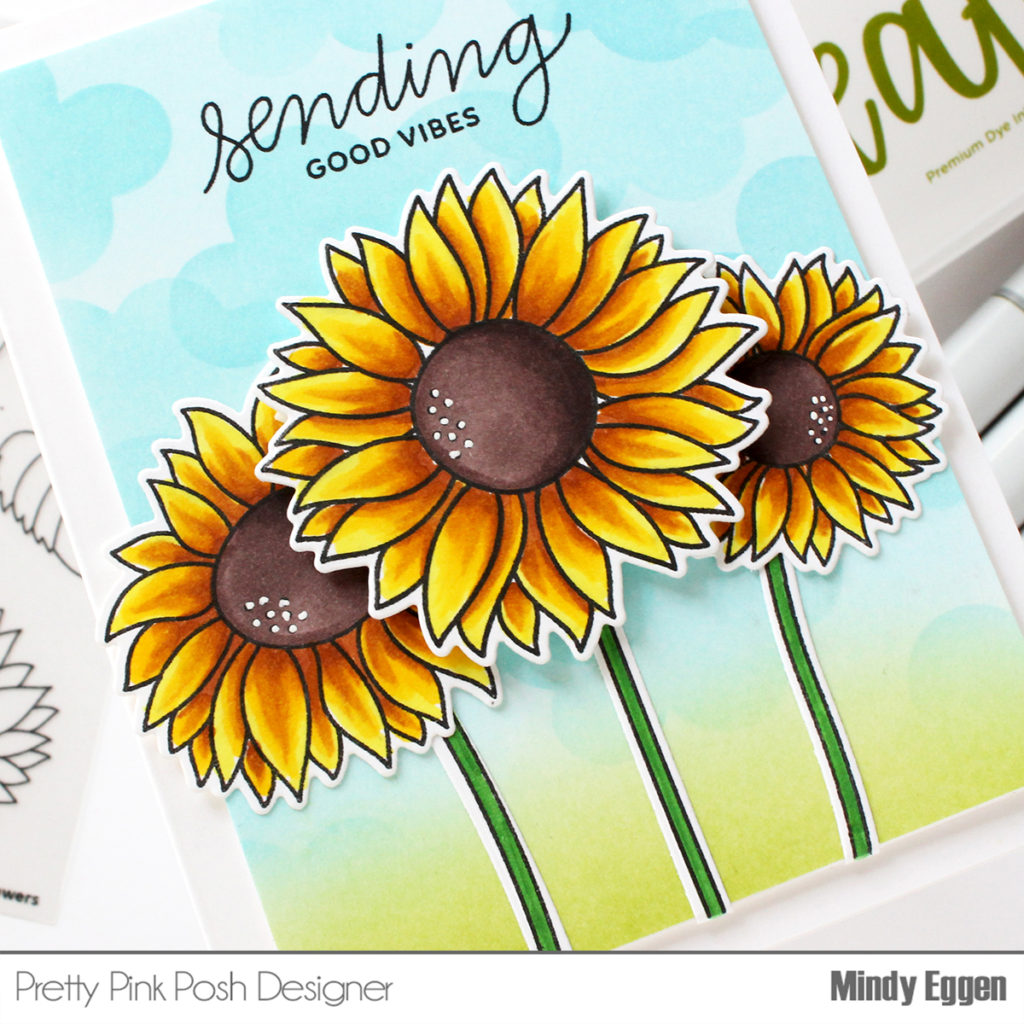 Fall Sunflowers w/ Copic Markers + Video