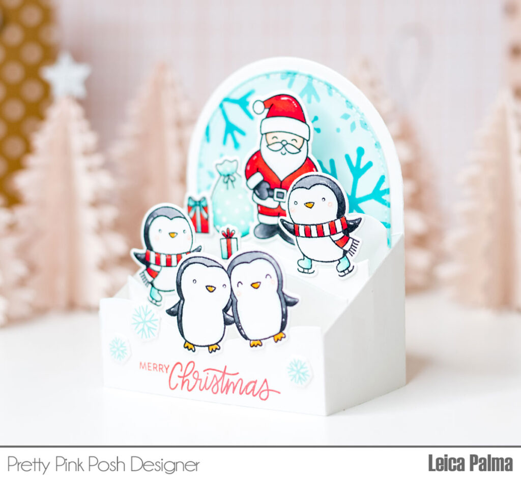 Pretty Pink Posh: Happy Santa & Penguins