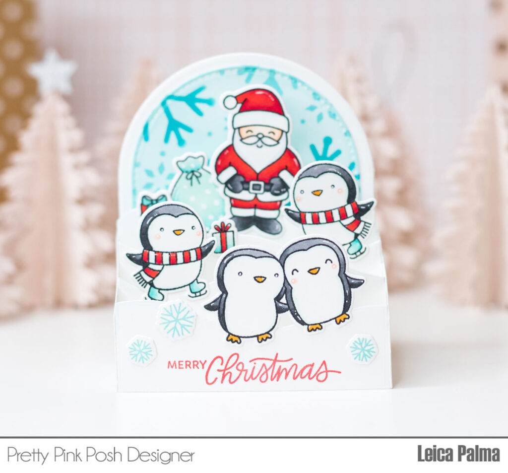 Pretty Pink Posh: Happy Santa & Penguins