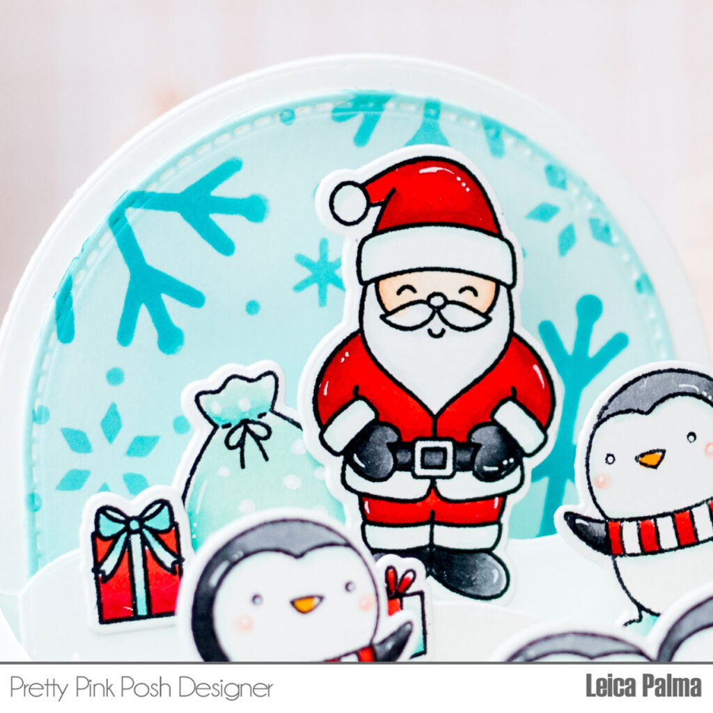 Pretty Pink Posh: Happy Santa & Penguins