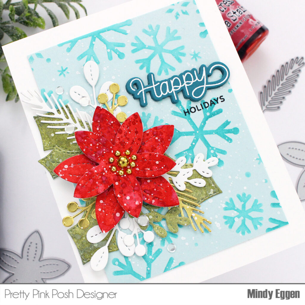 Pretty Pink Posh: Happy Holidays Foliage