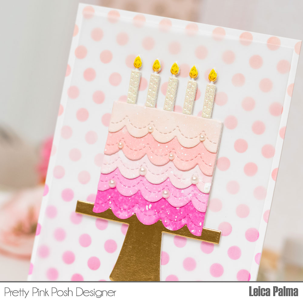 Pretty Pink Posh: Ombre Fancy Cake