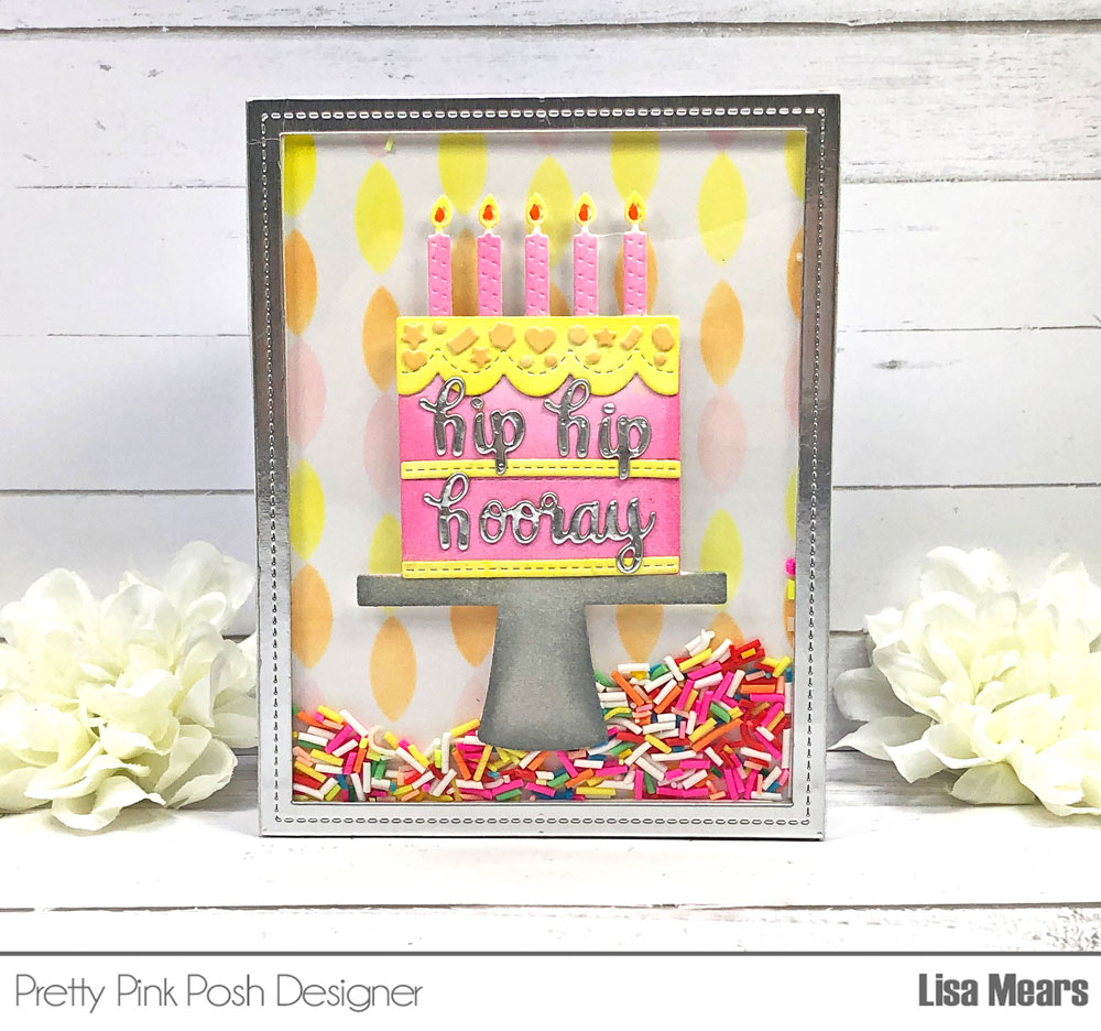 Pretty Pink Posh: Decorated Party Cake