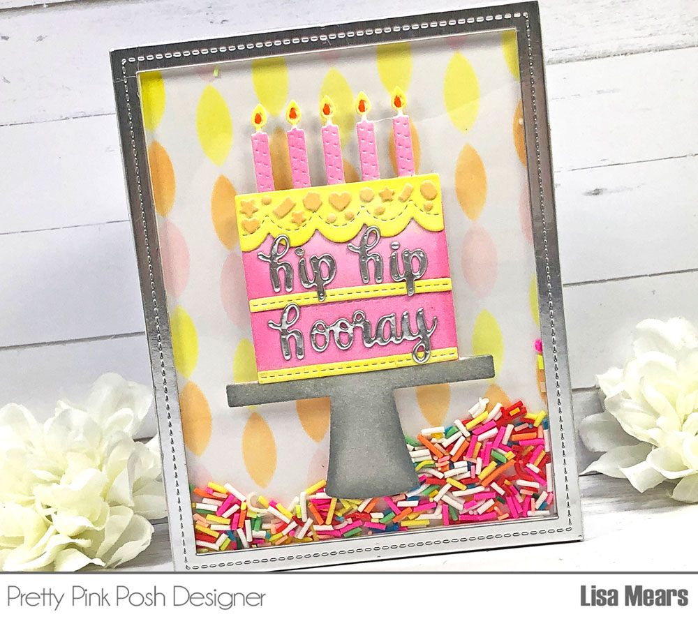 Pretty Pink Posh: Decorated Party Cake
