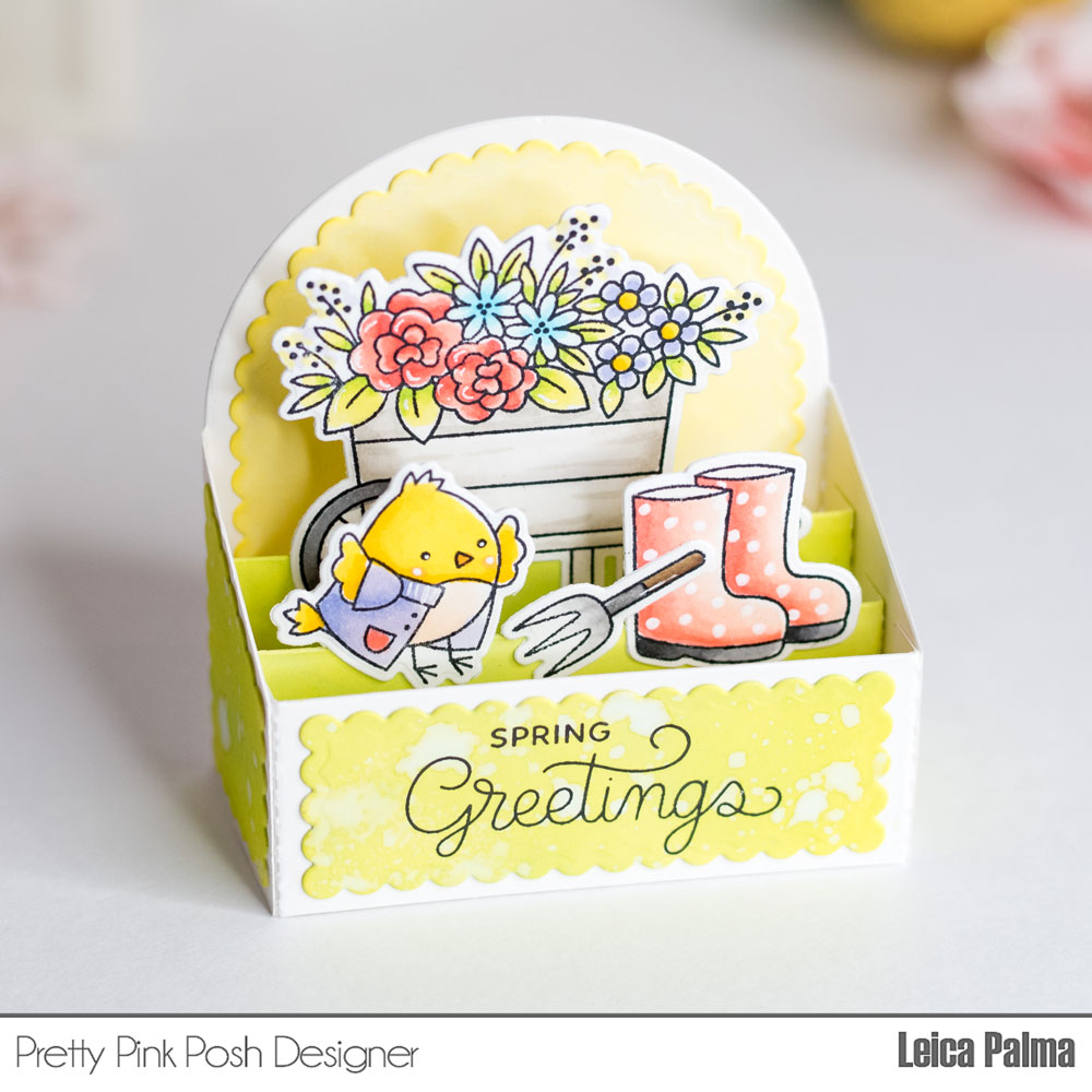 Spring Greetings Box Card