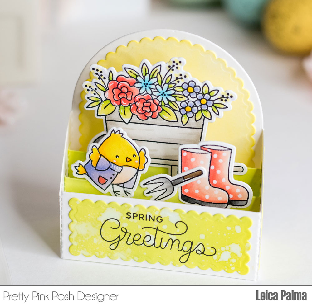 Spring Greetings Box Card