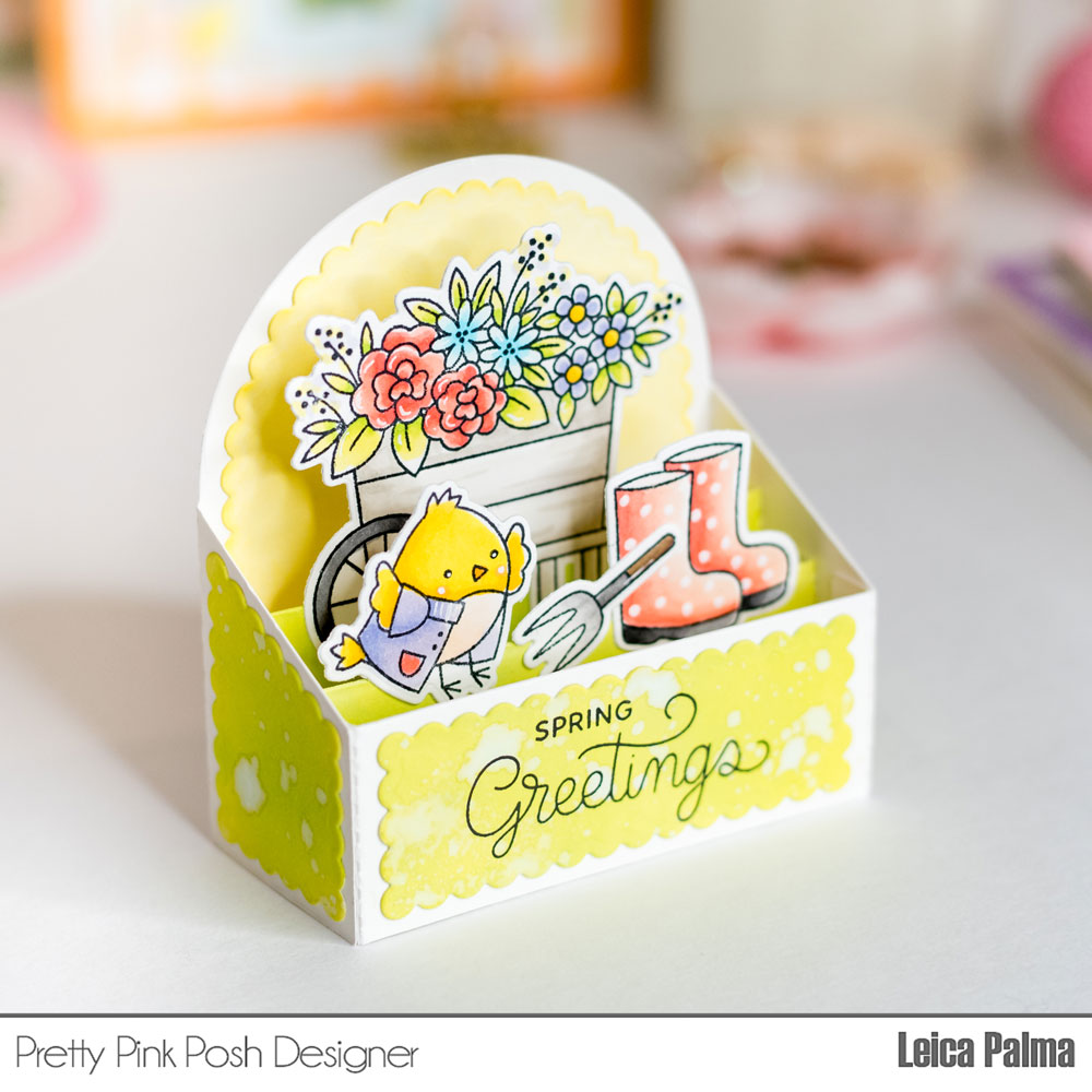 Spring Greetings Box Card