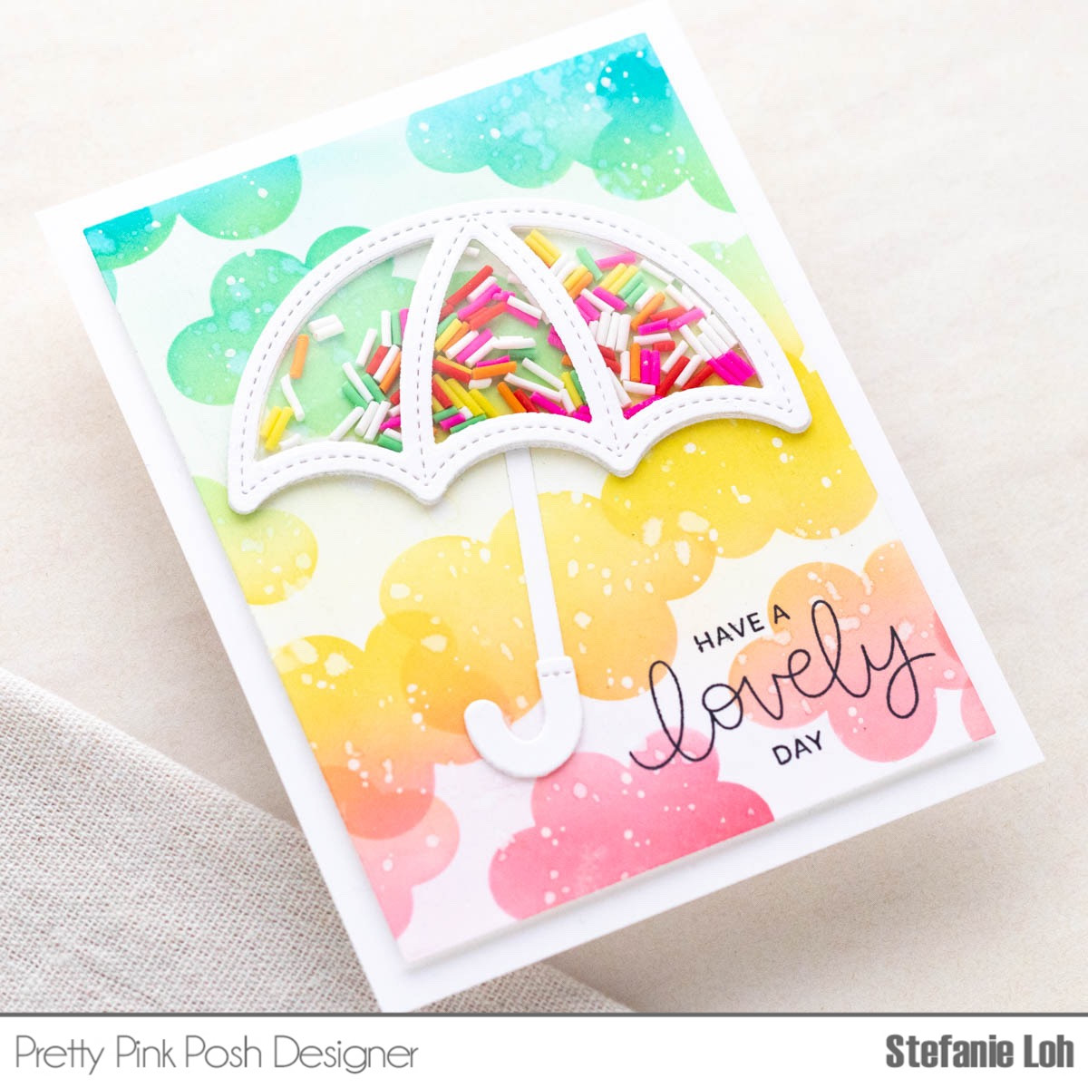 Stencil Theme Week- Day 6 | Pretty Pink Posh