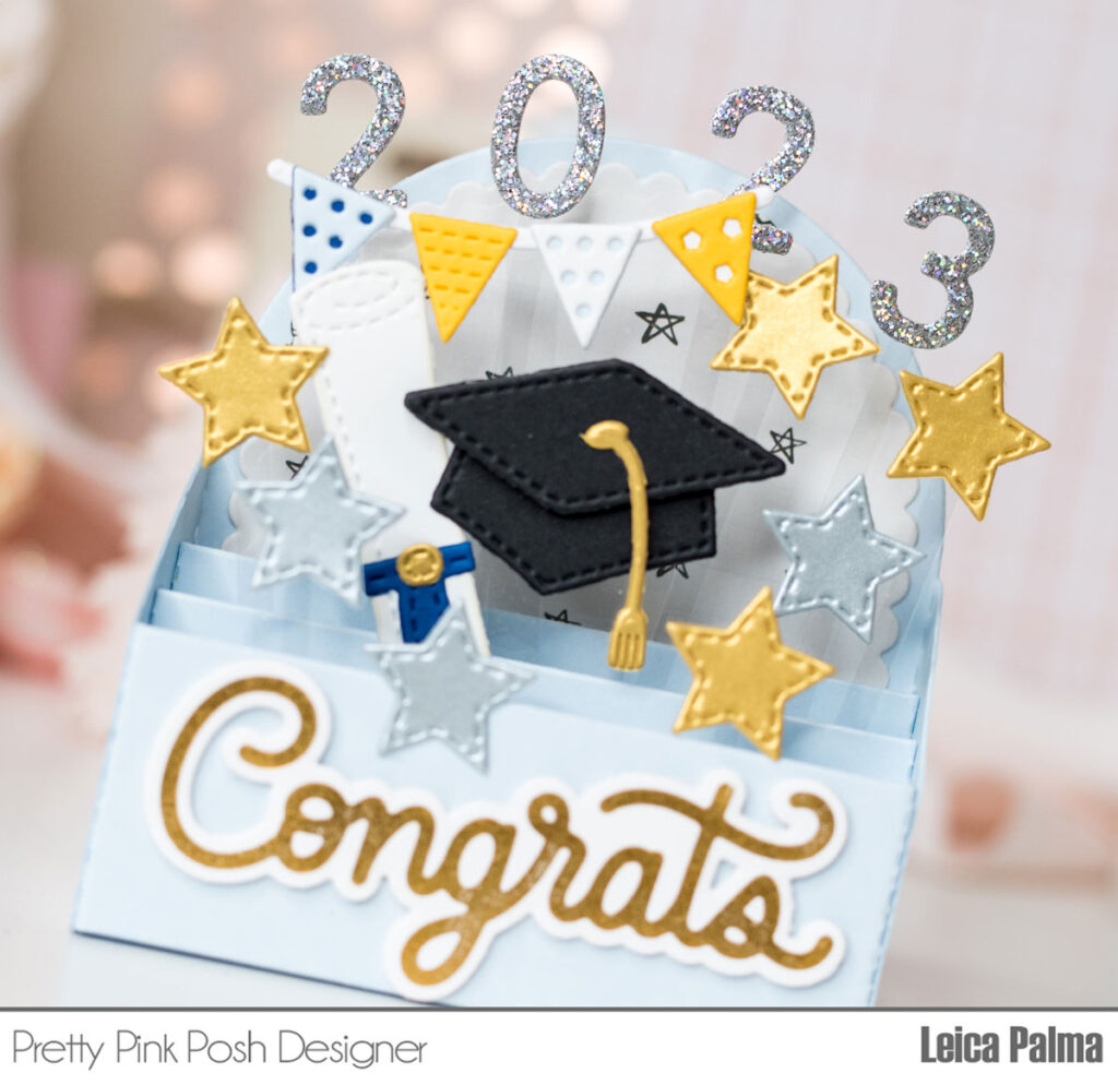 Pretty Pink Posh: Graduation Box Card