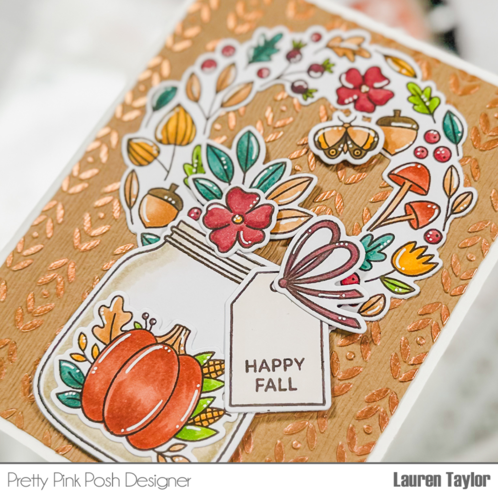 Mixing Old & New Fall Stamps