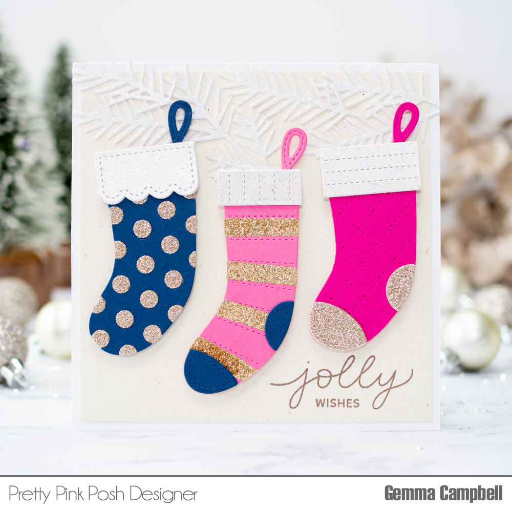 Pretty Pink Posh: Festive Jolly Stockings