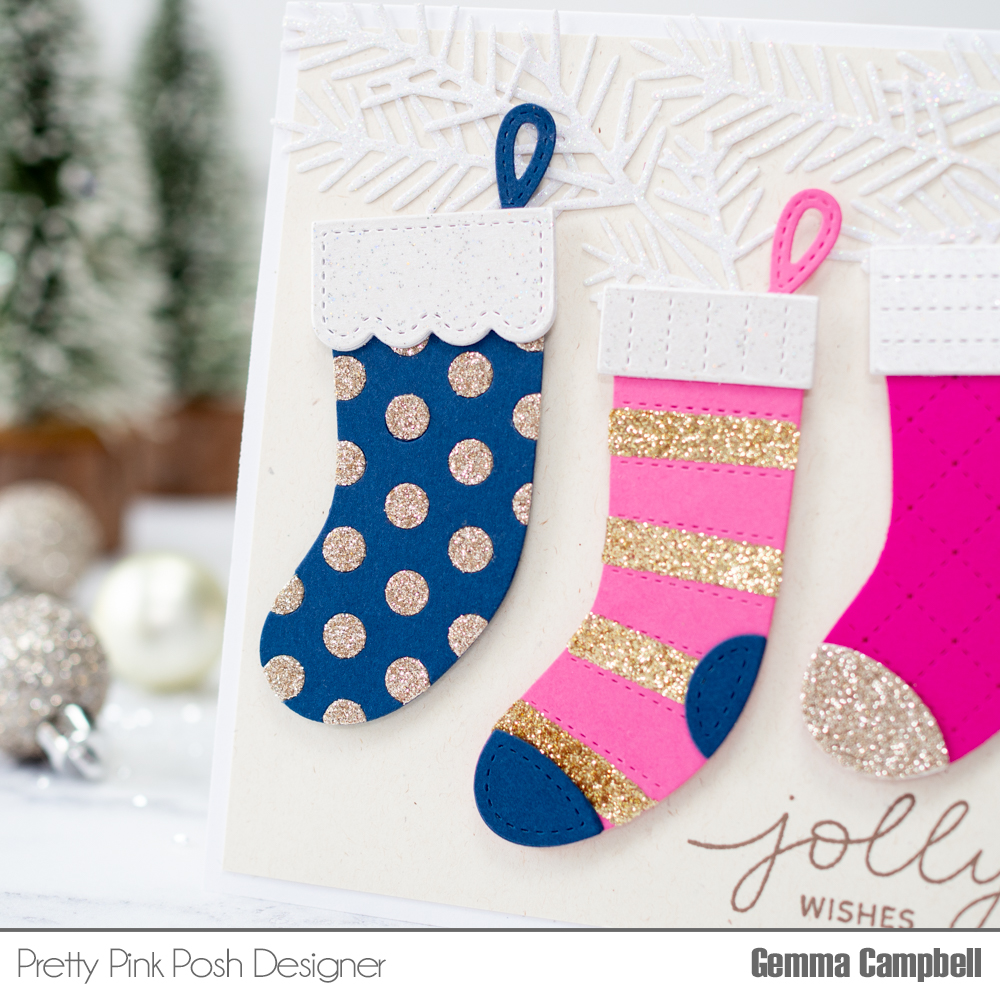 Pretty Pink Posh: Festive Jolly Stockings