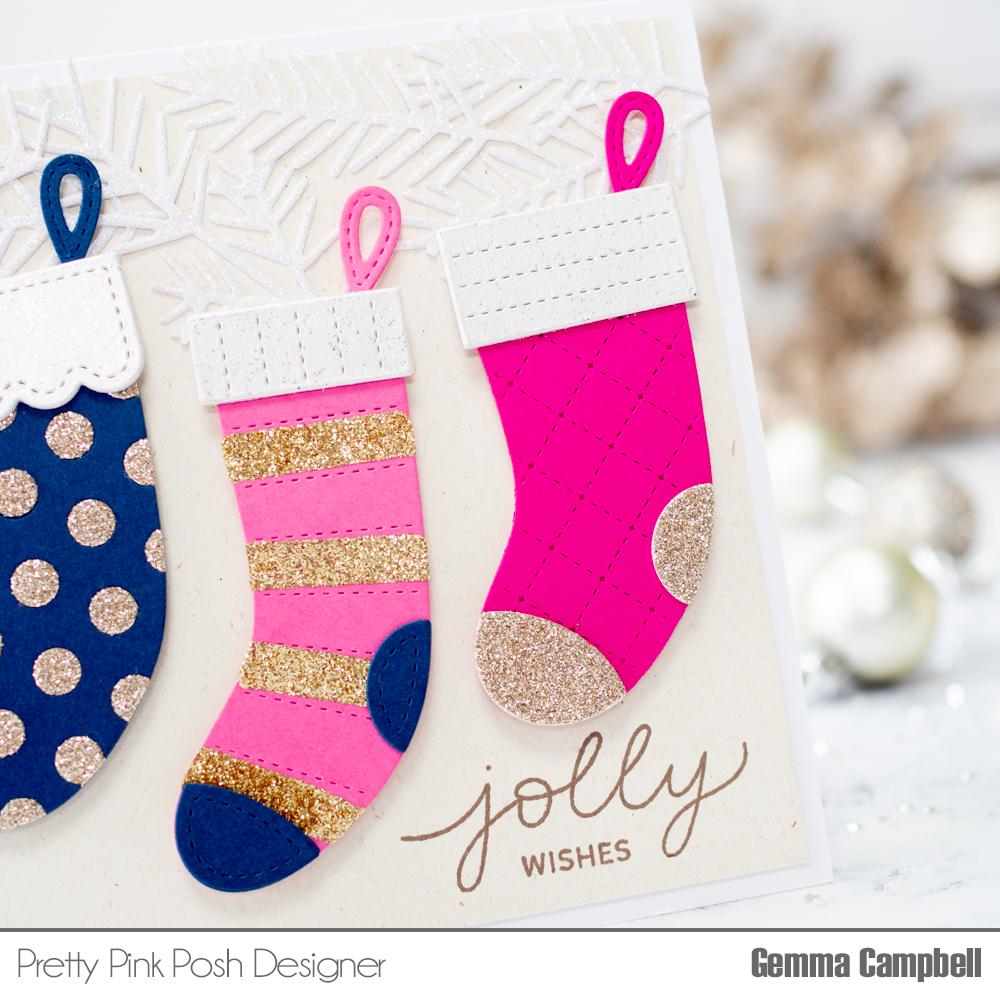 Pretty Pink Posh: Festive Jolly Stockings