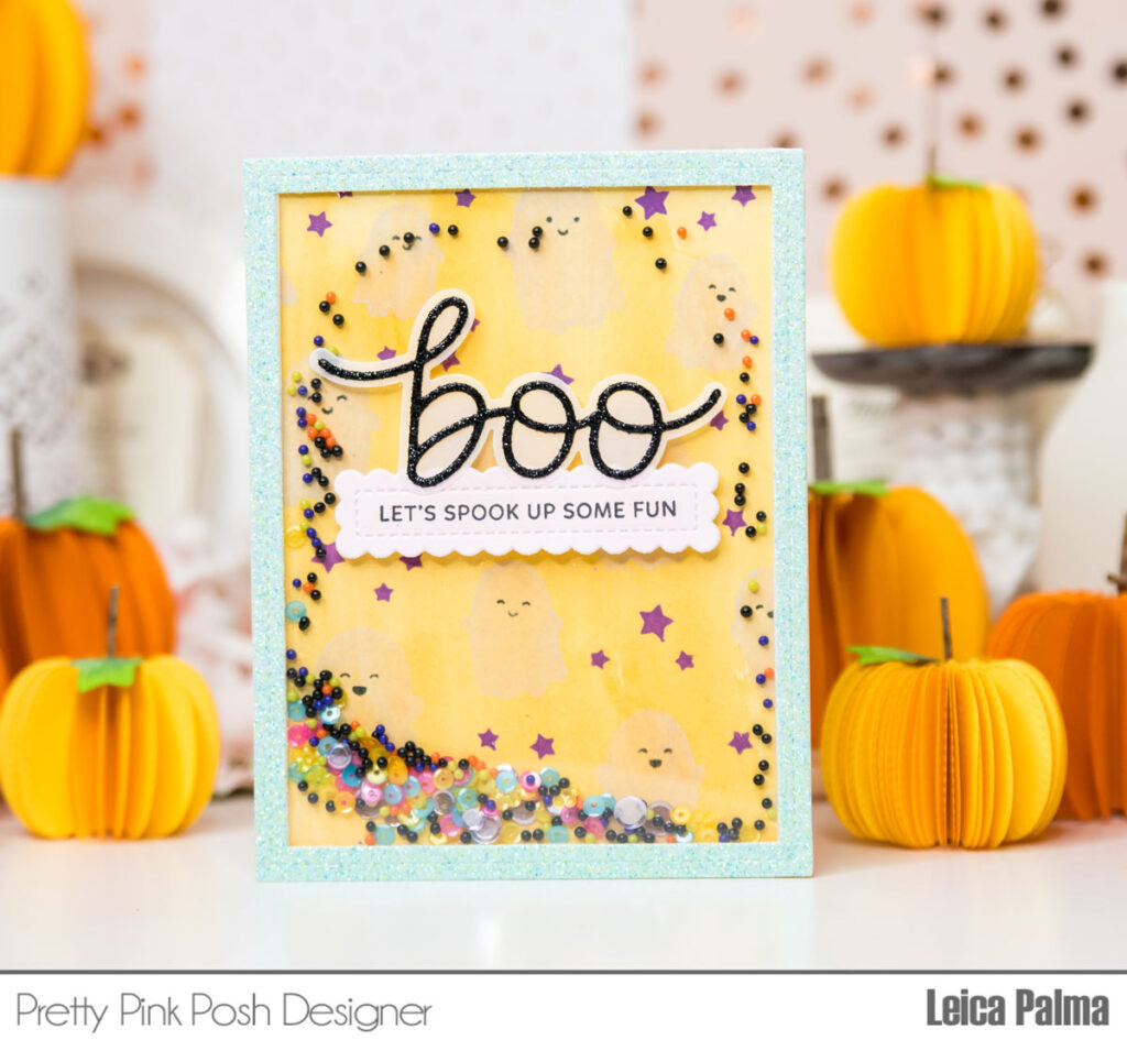 Pretty Pink Posh: Boo Ghosts Shaker