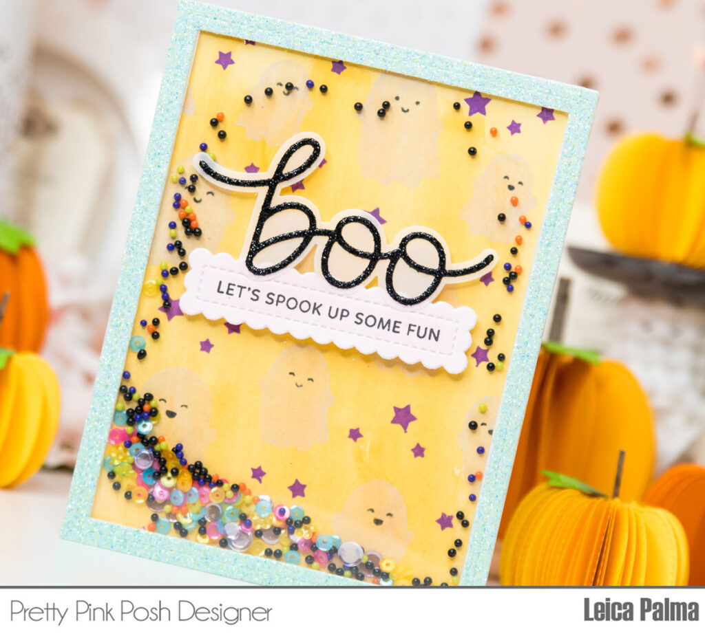 Pretty Pink Posh: Boo Ghosts Shaker