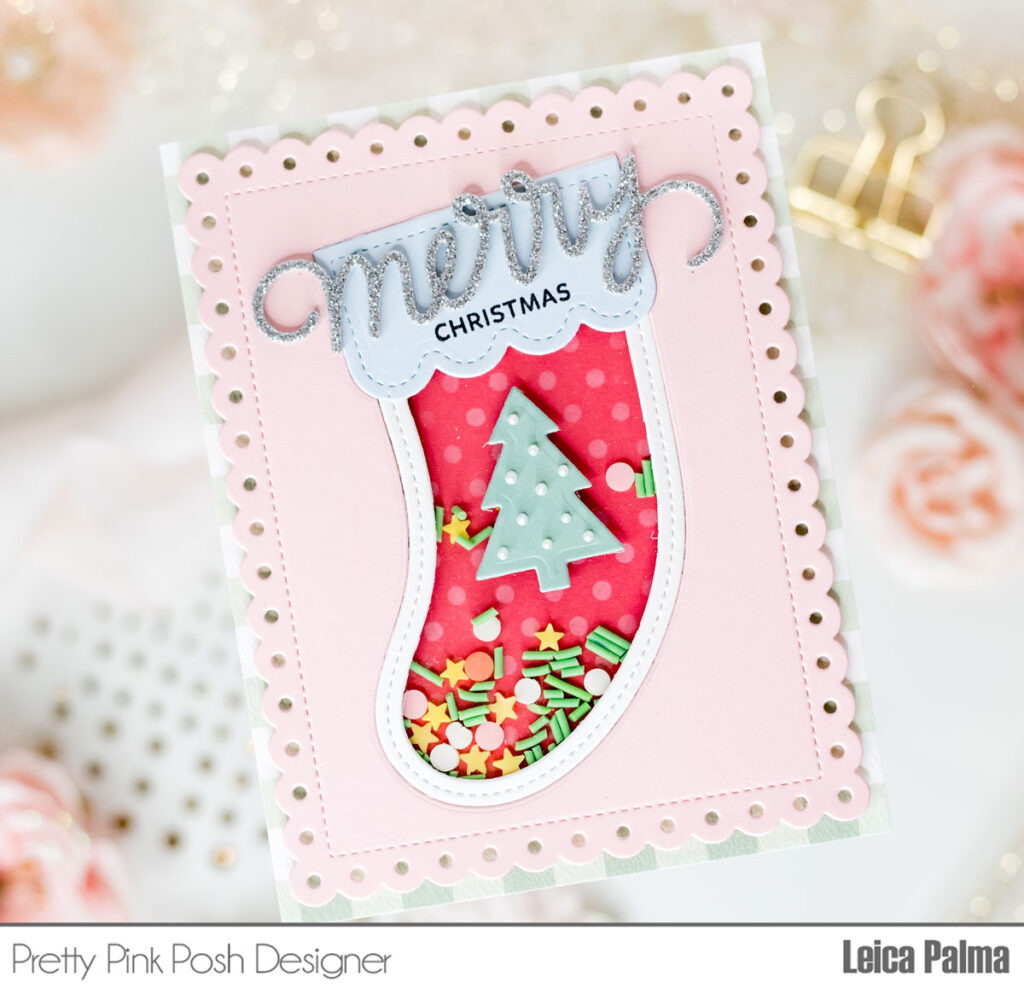 Pretty Pink Posh: Merry Stocking Shaker