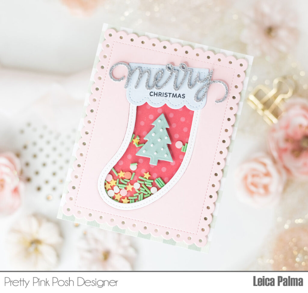 Pretty Pink Posh: Merry Stocking Shaker