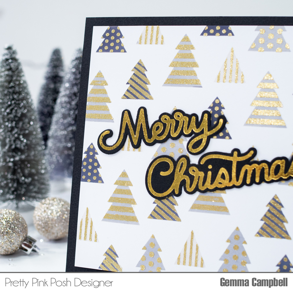 Shimmer Christmas Card