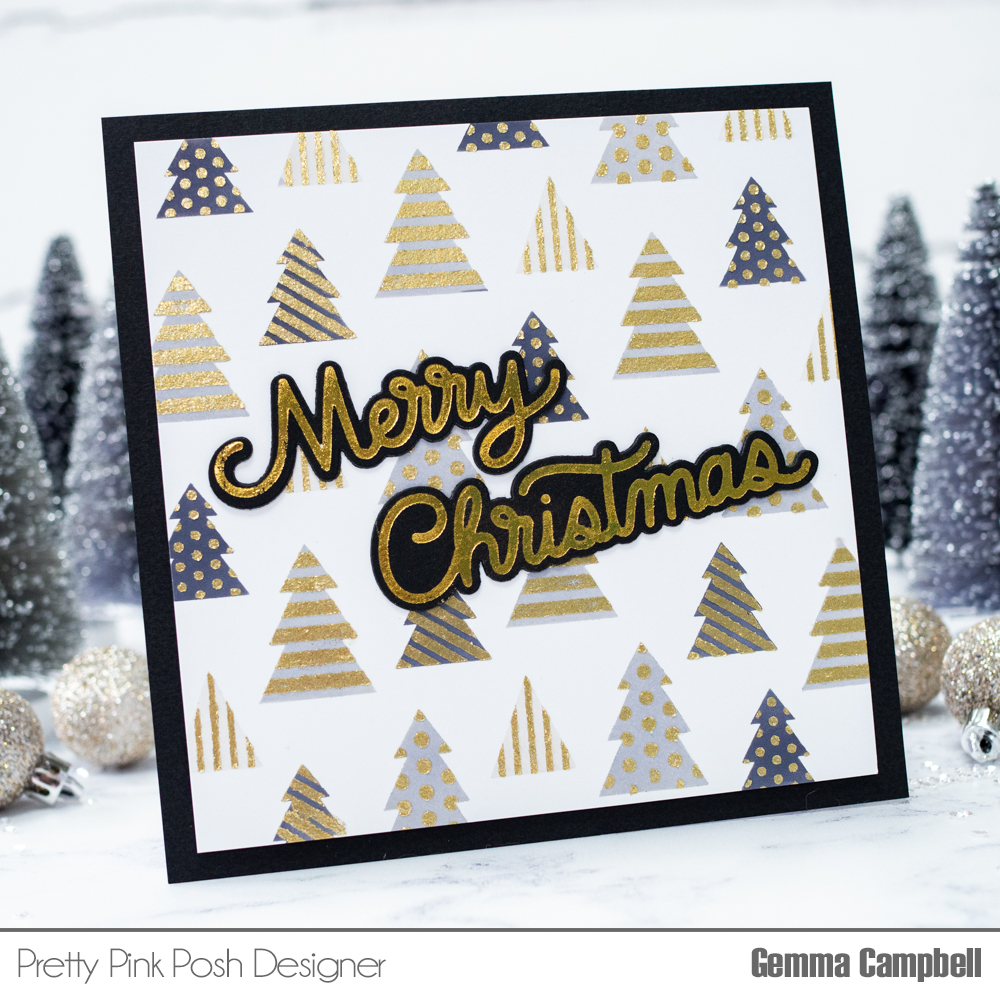 Shimmer Christmas Card