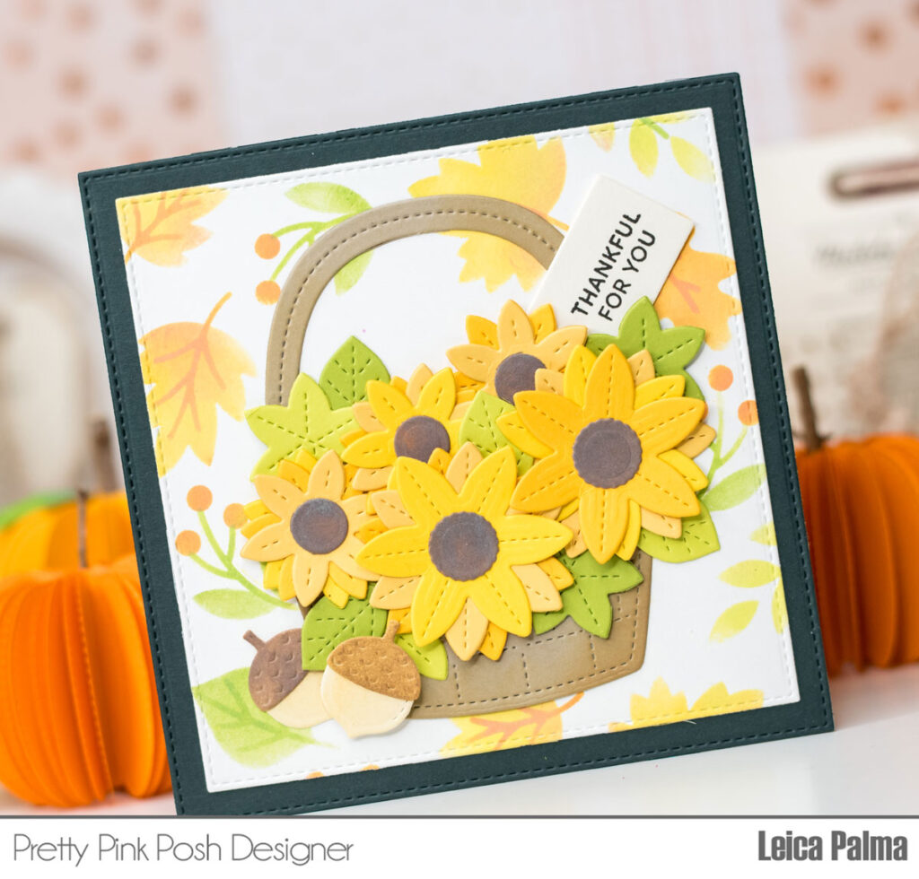 Pretty Pink Posh: Sunflower Basket