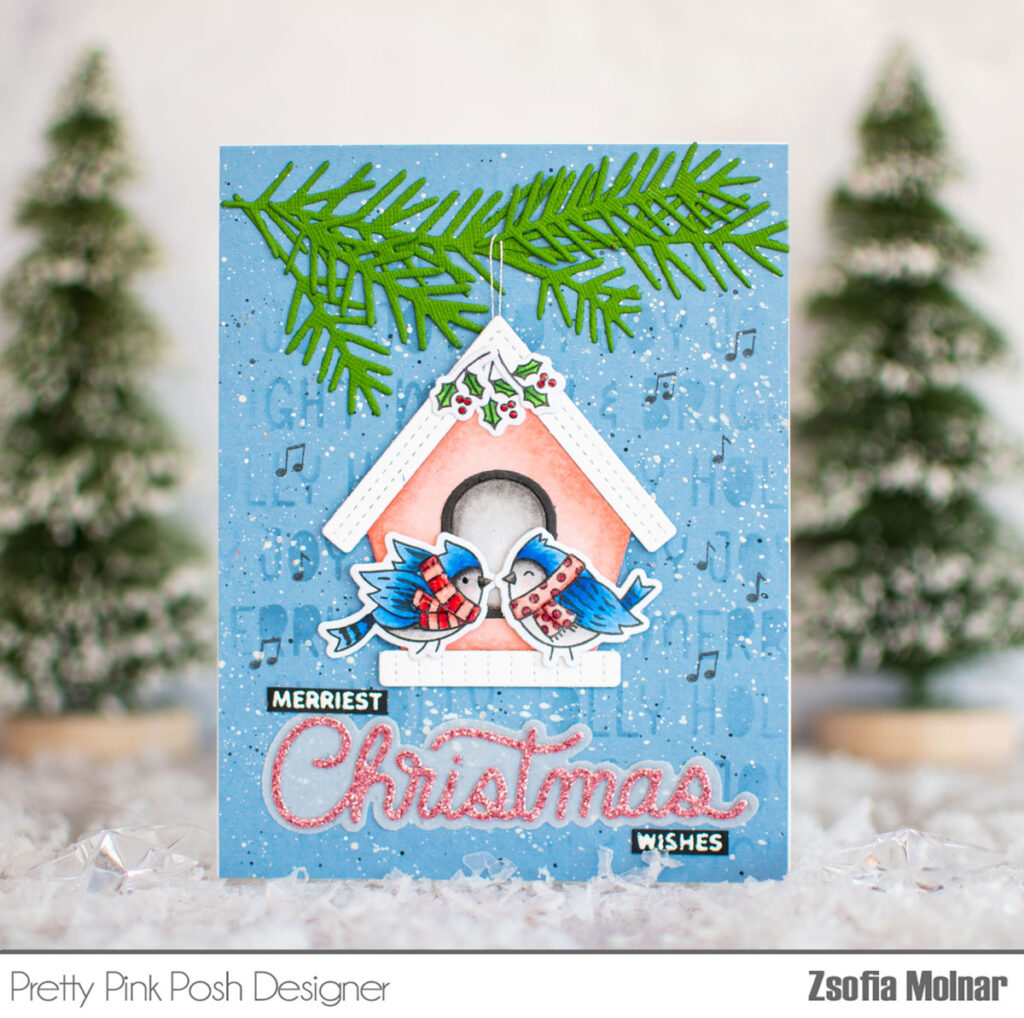 Pretty Pink Posh: Merry Christmas Birds